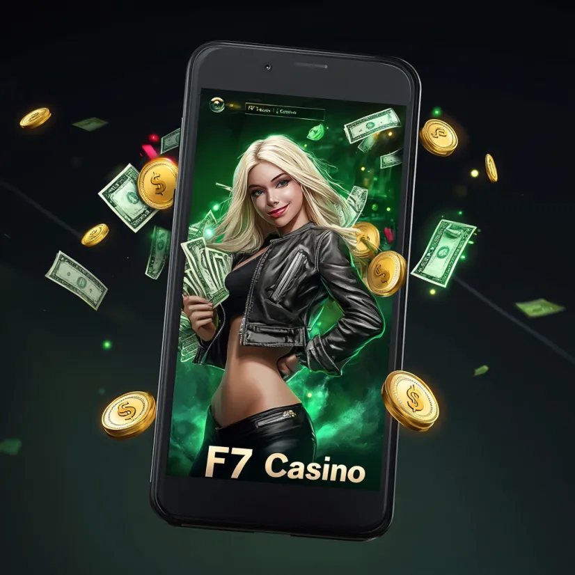 F7 Casino UK interface showcasing games and features